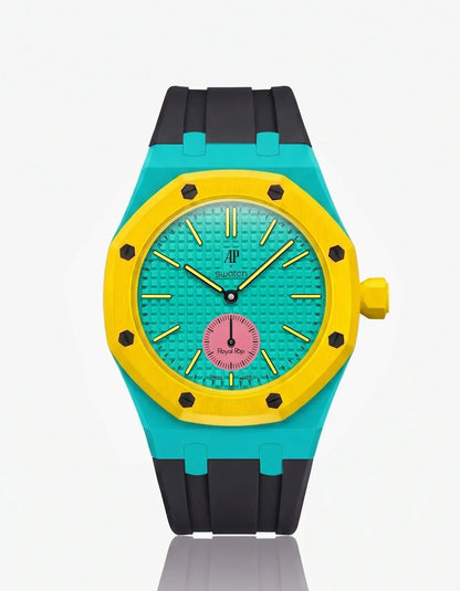 Bracelet et boîtier en silicone Royal Pop Otg Roz (personnalisation des couleurs)