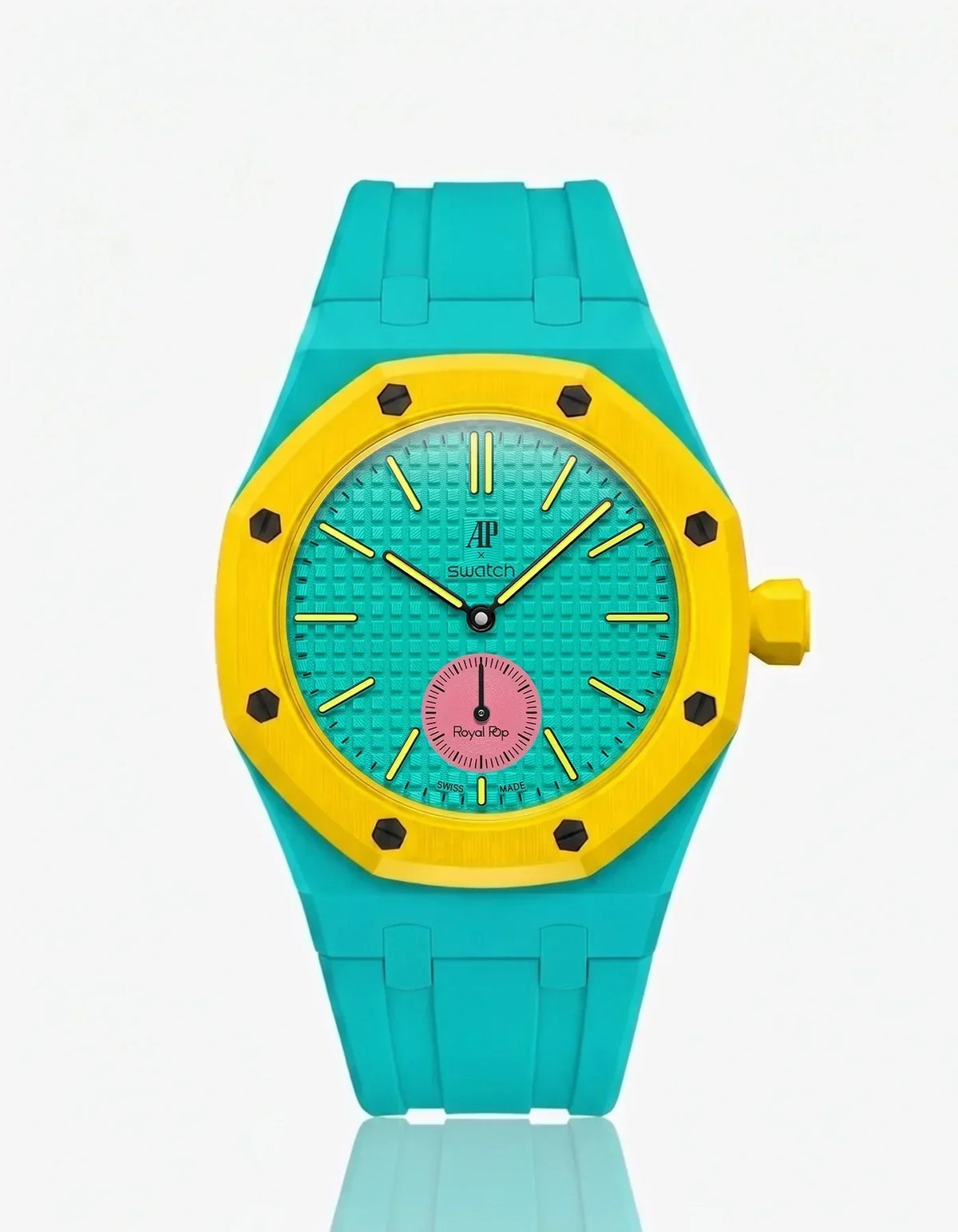 Bracelet et boîtier en silicone Royal Pop Otg Roz (personnalisation des couleurs)