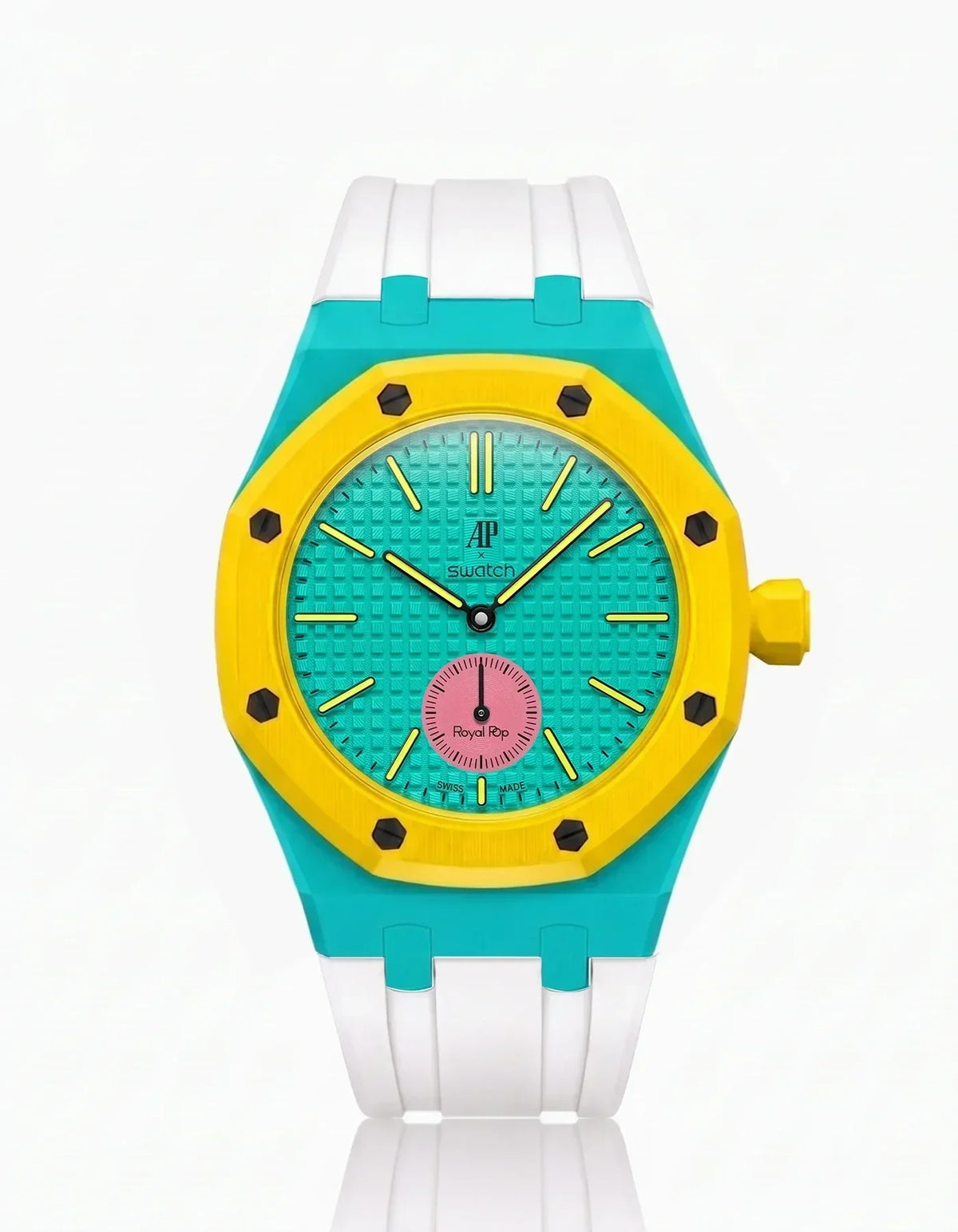Bracelet et boîtier en silicone Royal Pop Otg Roz (personnalisation des couleurs)
