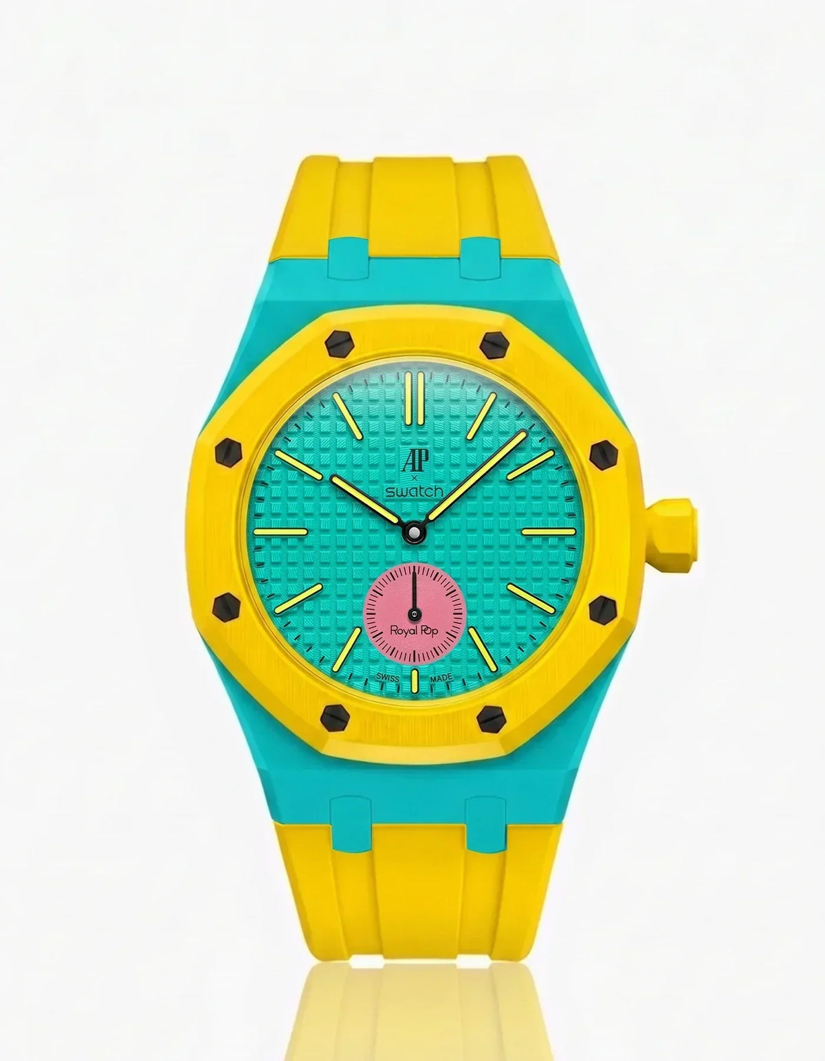 Bracelet et boîtier en silicone Royal Pop Otg Roz (personnalisation des couleurs)