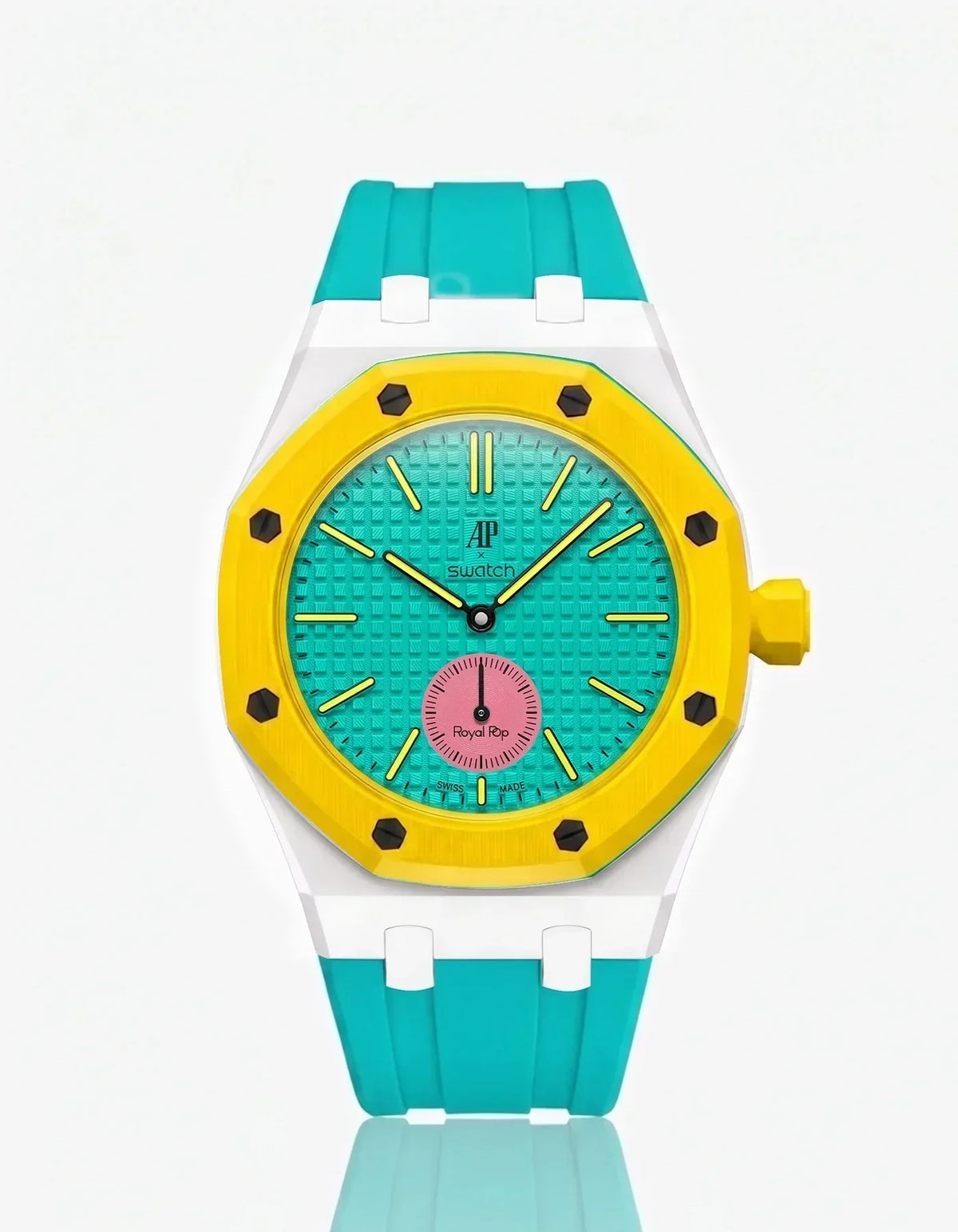 Bracelet et boîtier en silicone Royal Pop Otg Roz (personnalisation des couleurs)