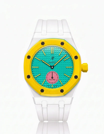 Bracelet et boîtier en silicone Royal Pop Otg Roz (personnalisation des couleurs)