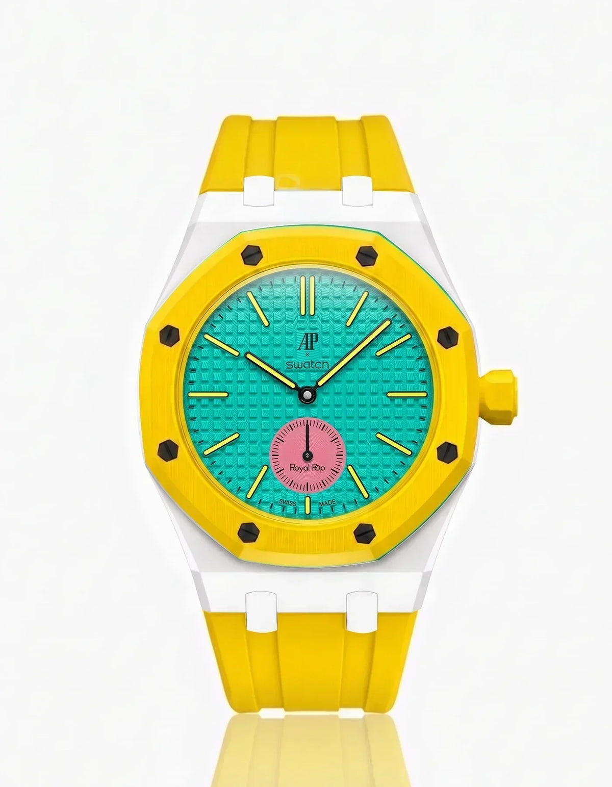 Bracelet et boîtier en silicone Royal Pop Otg Roz (personnalisation des couleurs)