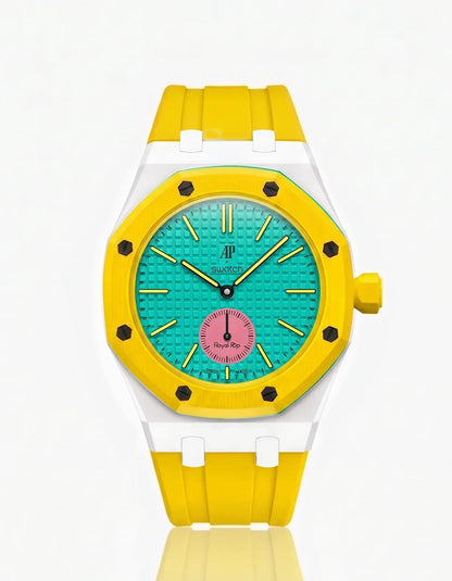 Bracelet et boîtier en silicone Royal Pop Otg Roz (personnalisation des couleurs)