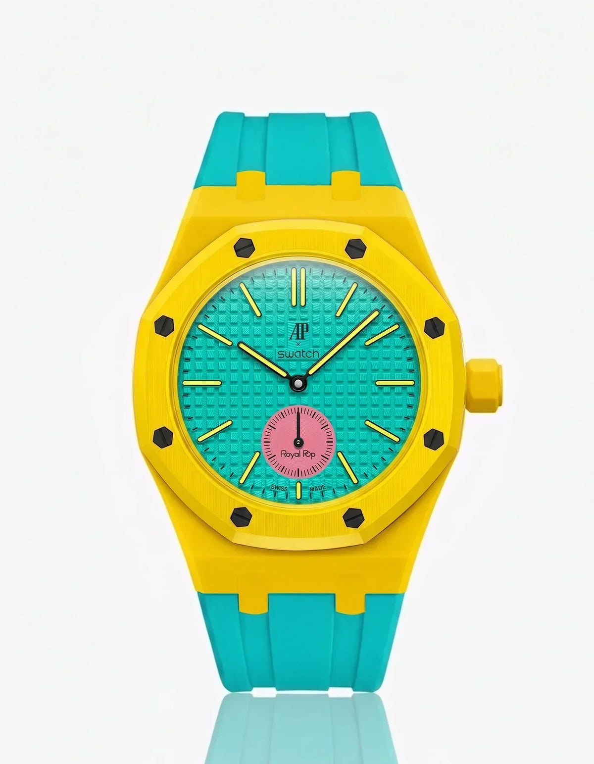 Bracelet et boîtier en silicone Royal Pop Otg Roz (personnalisation des couleurs)