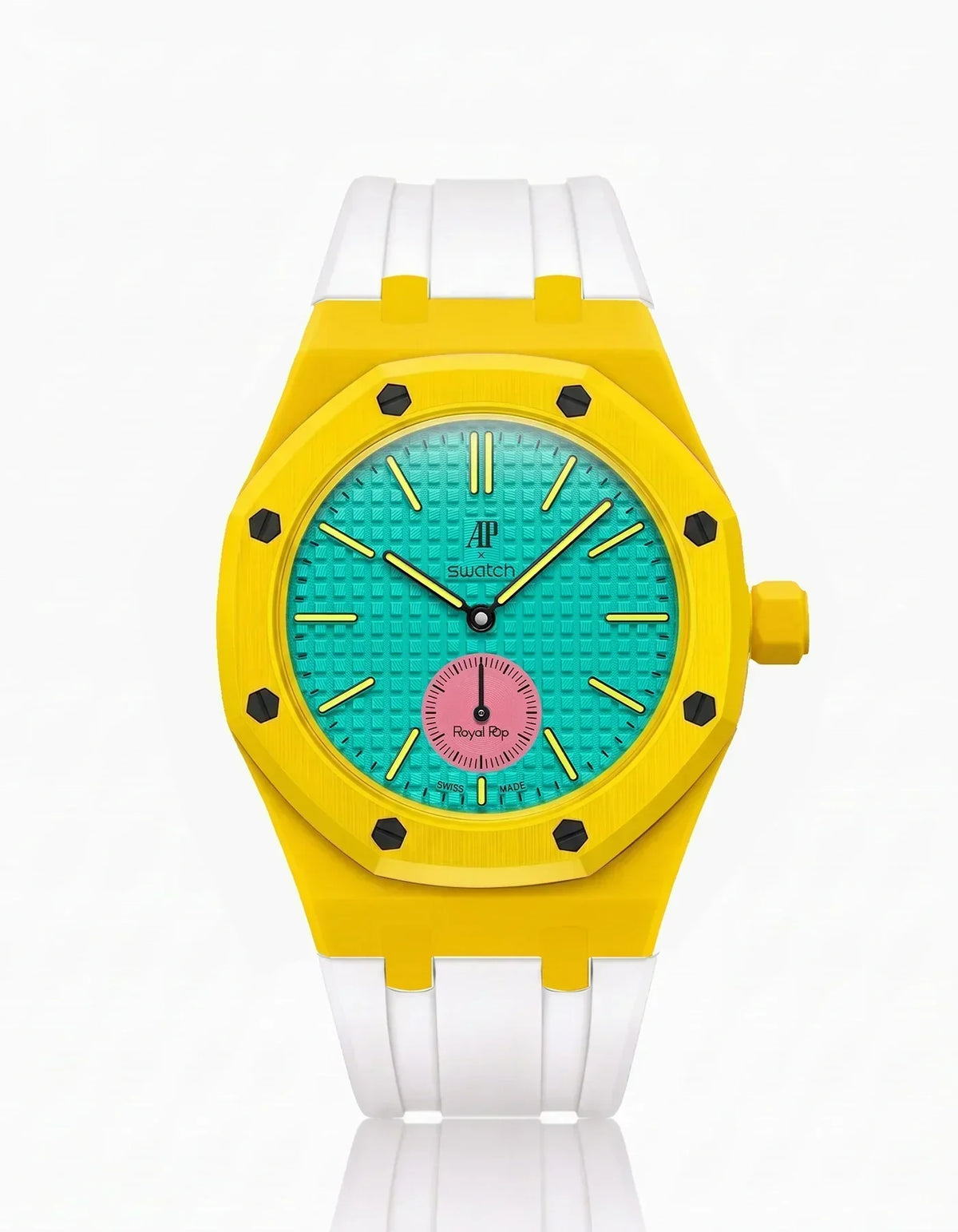 Bracelet et boîtier en silicone Royal Pop Otg Roz (personnalisation des couleurs)