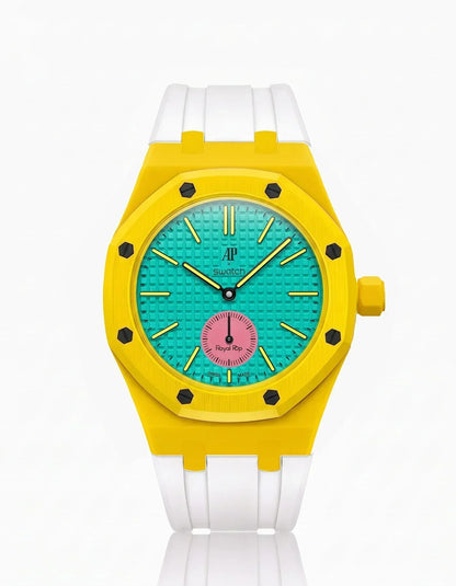 Bracelet et boîtier en silicone Royal Pop Otg Roz (personnalisation des couleurs)