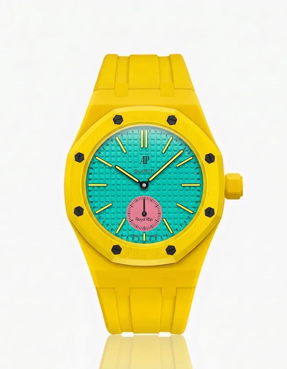 Bracelet et boîtier en silicone Royal Pop Otg Roz (personnalisation des couleurs)