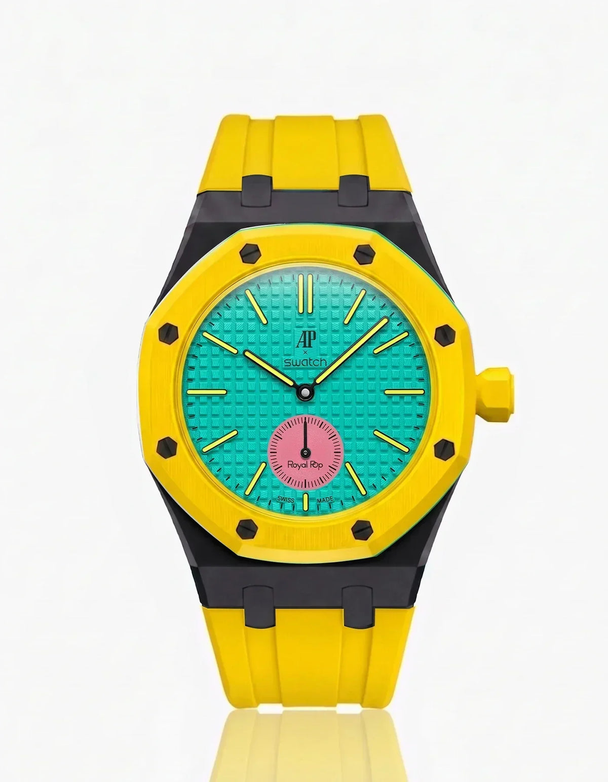 Bracelet et boîtier en silicone Royal Pop Otg Roz (personnalisation des couleurs)