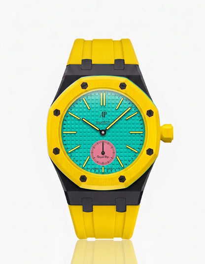 Bracelet et boîtier en silicone Royal Pop Otg Roz (personnalisation des couleurs)