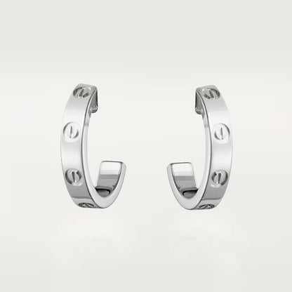 [Love Lucky]LOVE EARRINGS 2.65 MM NO DIAMOND SMALL