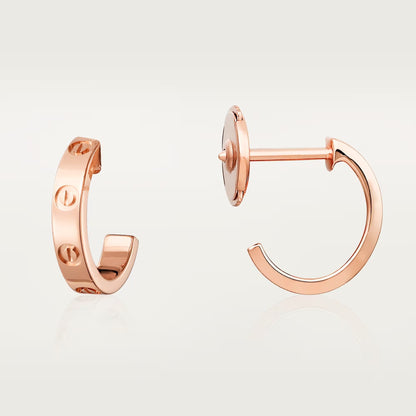 [Love Lucky]LOVE EARRINGS 2.65 MM NO DIAMOND SMALL