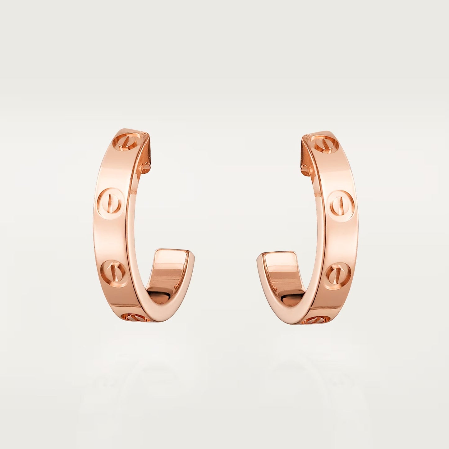 [Love Lucky]LOVE EARRINGS 2.65 MM NO DIAMOND SMALL