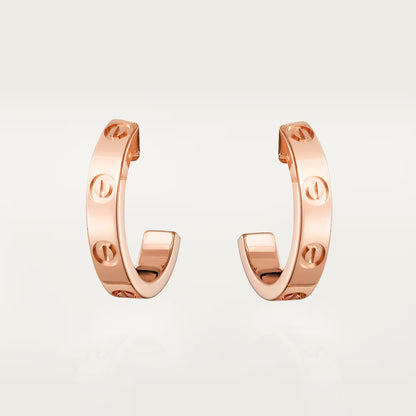 [Love Lucky]LOVE EARRINGS 2.65 MM NO DIAMOND SMALL