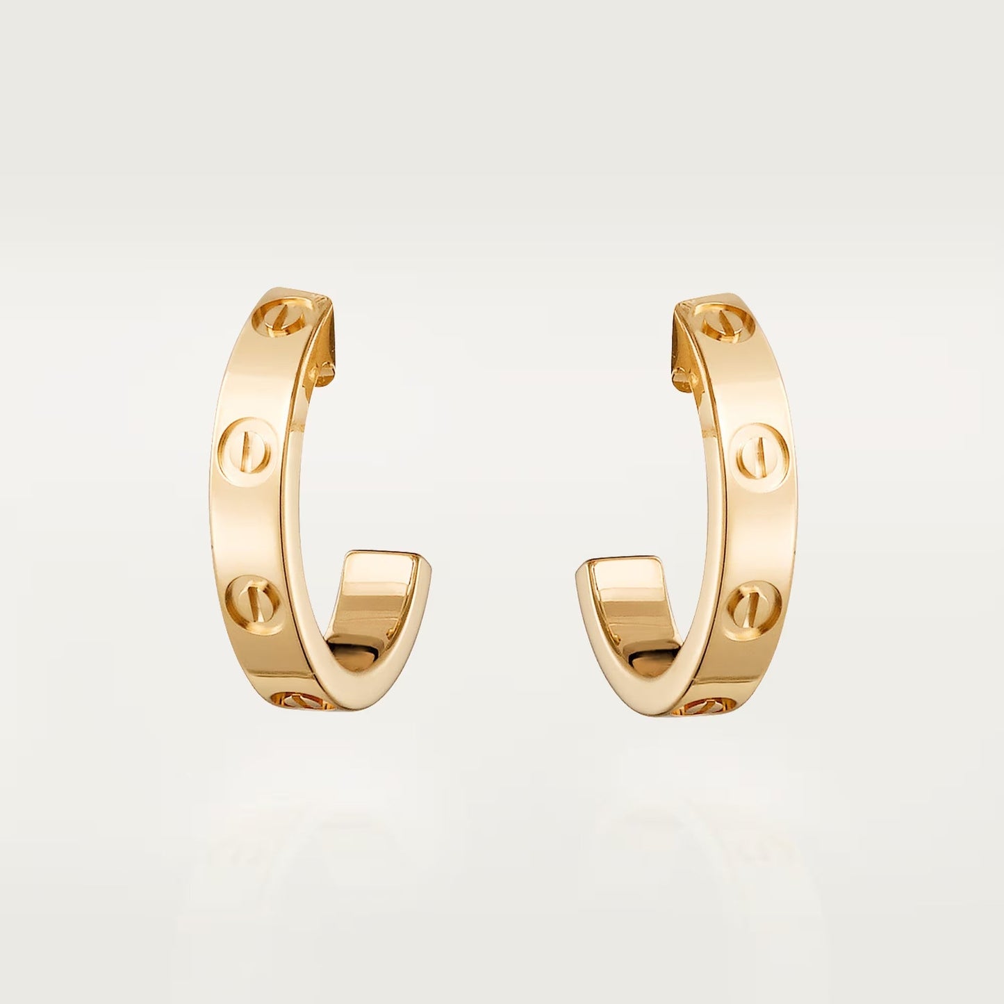 [Love Lucky]LOVE EARRINGS 2.65 MM NO DIAMOND SMALL