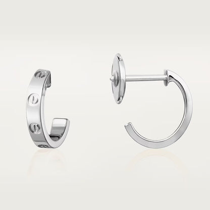 [Love Lucky]LOVE EARRINGS 2.65 MM NO DIAMOND SMALL