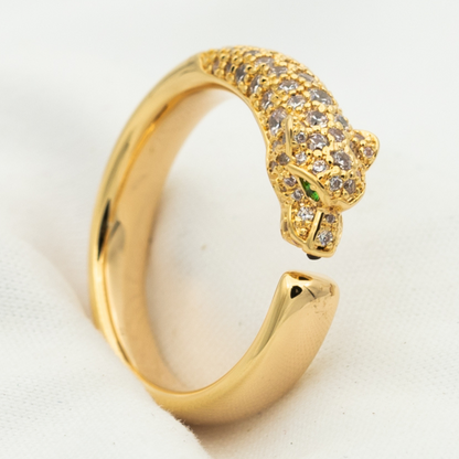 [Love Lucky] PANTHERE RING DIAMANT 7,3 MM 