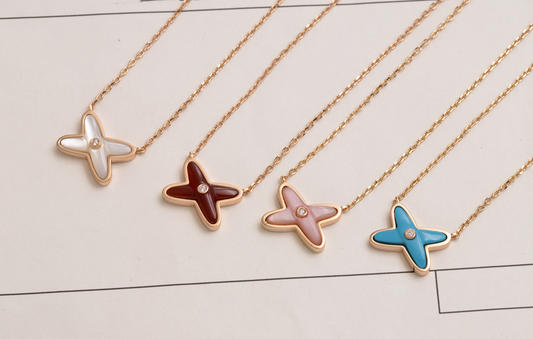 [Love Lucky]JEUX DE NECKLACE 1 DIAMOND