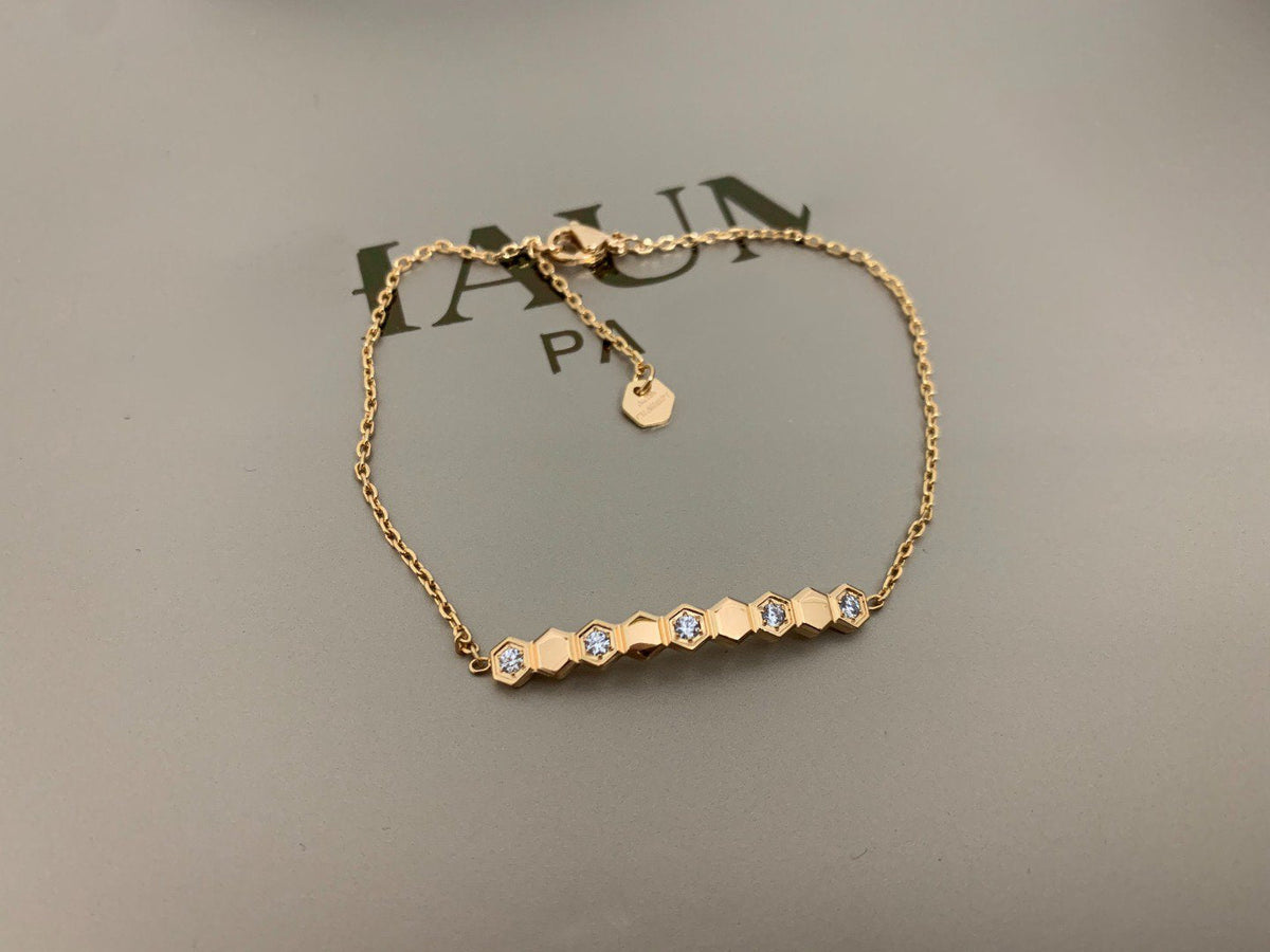 [Love Lucky]BEE LOVE BRACELET DIAMOND