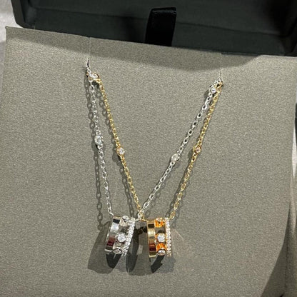 [Love Lucky] COLLAR CON COLGANTE CHAIN MOVE ROMANE