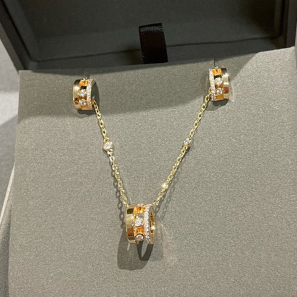 [Love Lucky] COLLAR CON COLGANTE CHAIN MOVE ROMANE
