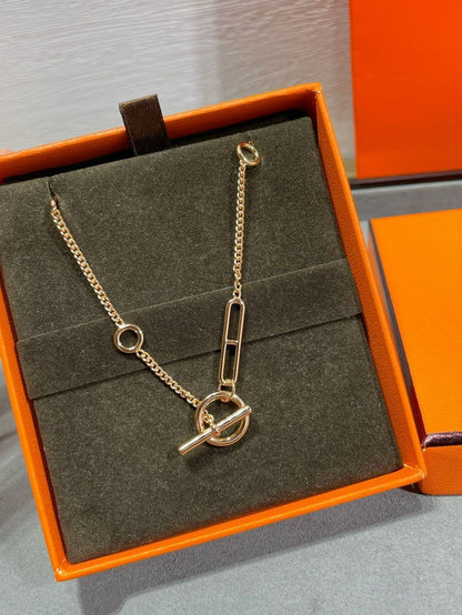 [Love Lucky]HM STERLING CHAINE D'ANCRE HEART