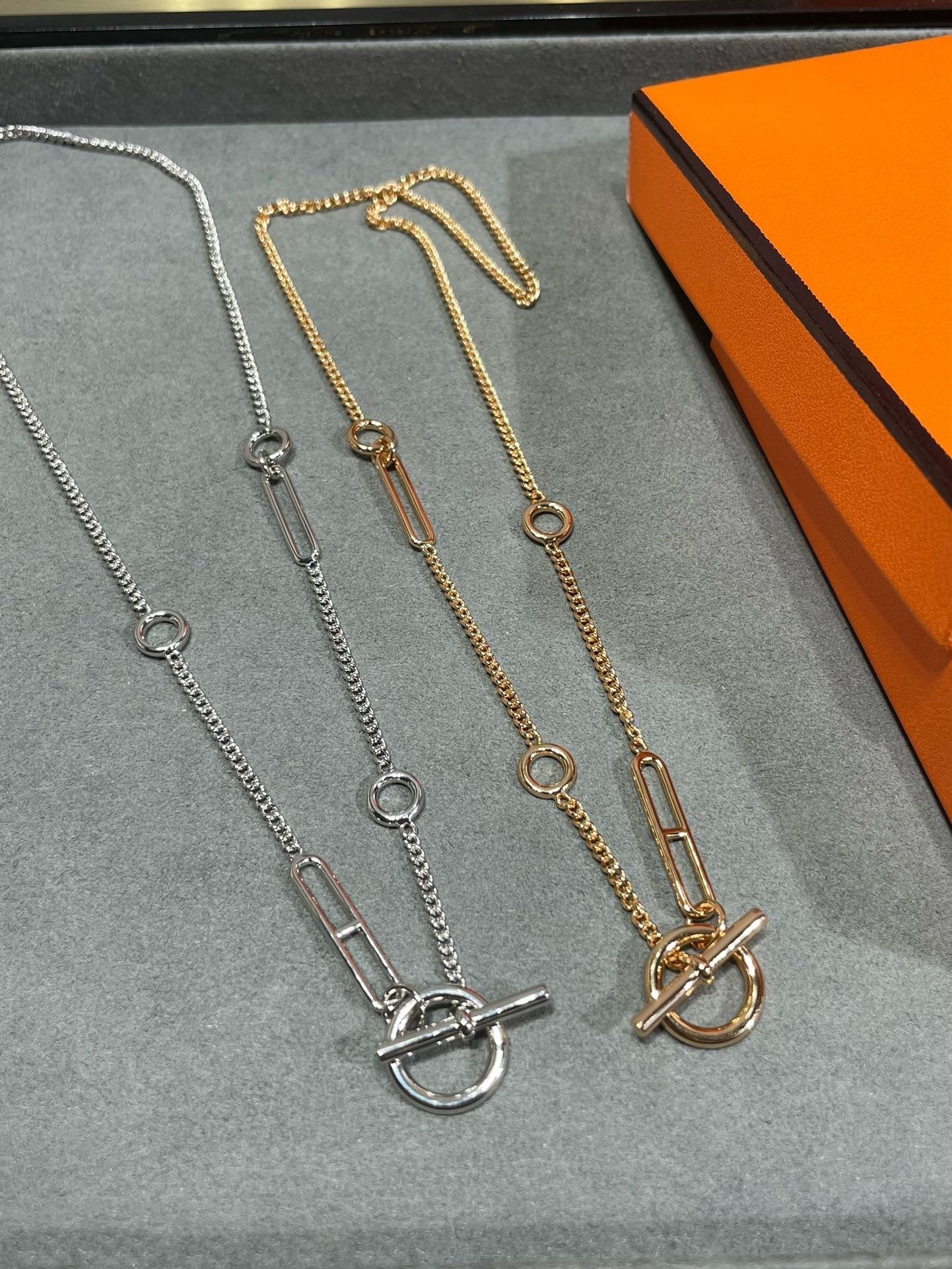 [Love Lucky]HM STERLING CHAINE D'ANCRE HEART