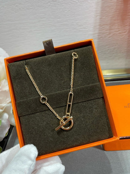 [Love Lucky]HM STERLING CHAINE D'ANCRE HEART