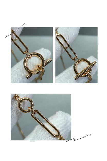 [Love Lucky]HM STERLING CHAINE D'ANCRE HEART