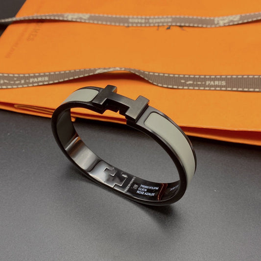 [Love Lucky]CLIC HM SO BLACK GREY BRACELET