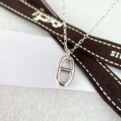 [Love Lucky]HM PIG NOSE NECKLACE