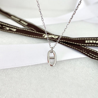 [Love Lucky]HM PIG NOSE NECKLACE