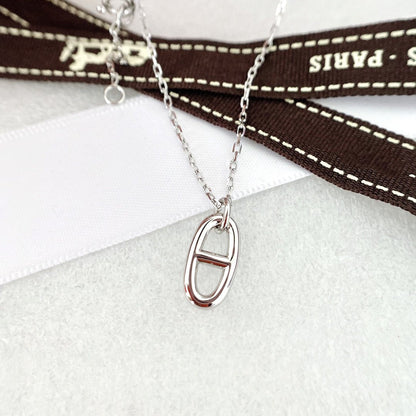 [Love Lucky]HM PIG NOSE NECKLACE
