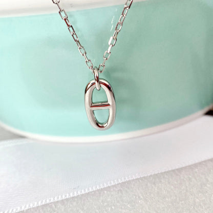 [Love Lucky]HM PIG NOSE NECKLACE