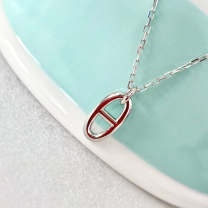 [Love Lucky]HM PIG NOSE NECKLACE