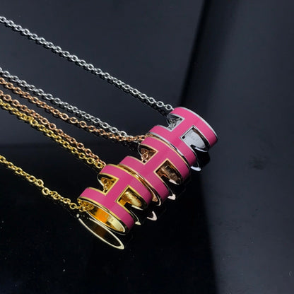 [Love Lucky] COLLAR H ROSA