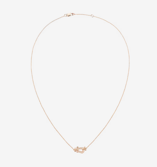 [Love Lucky]FORCE 10 DIAMOND PINK GOLD NECKLACE MINI MODEL