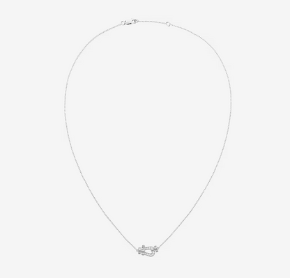 [Love Lucky]FORCE 10 DIAMOND SILVER NECKLACE MINI MODEL
