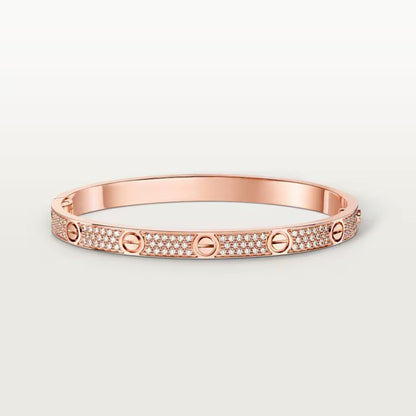 [Love Lucky]LOVE BRACELET 4.8MM DIAMOND-PAVED