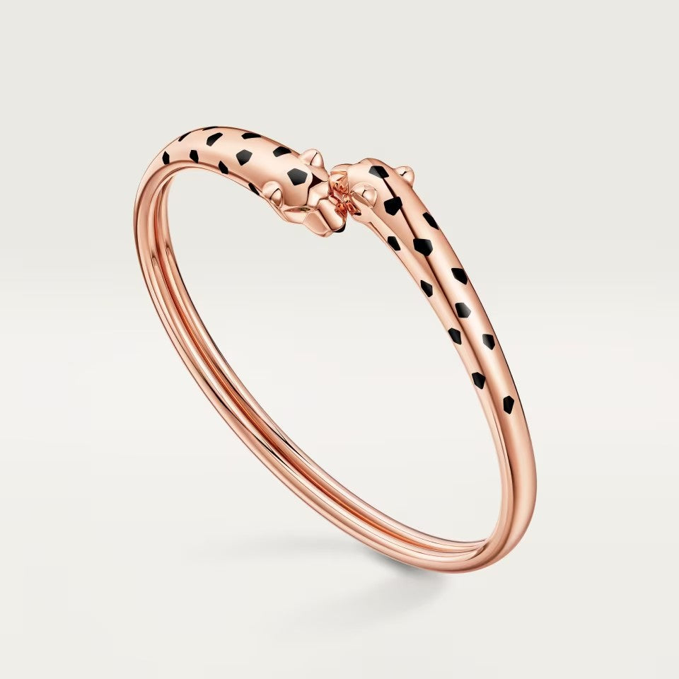 [Love Lucky]PANTHERE DOUBLE HEADED OPEN BRACELET