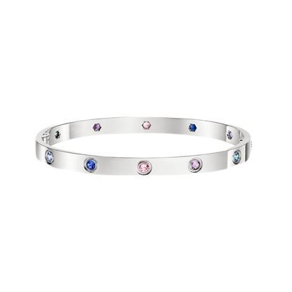 [Love Lucky]2026 BRACCIALE RAINBOW LOVE 6,1MM 10 DIAMANTI