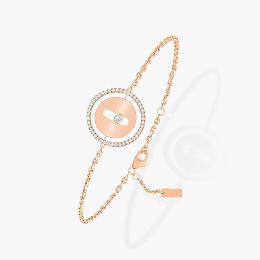 [Love Lucky]LUCKY MOVE PAVED DIAMOND BRACELET