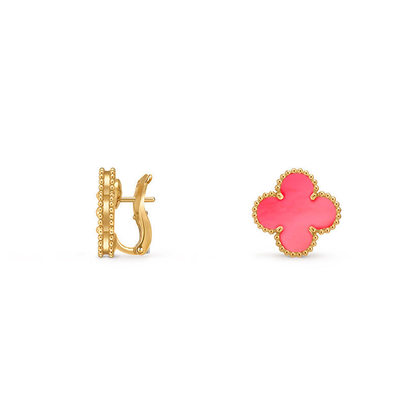 [Love Lucky]CLOVER 15MM MOP EARRINGS COLLECTION