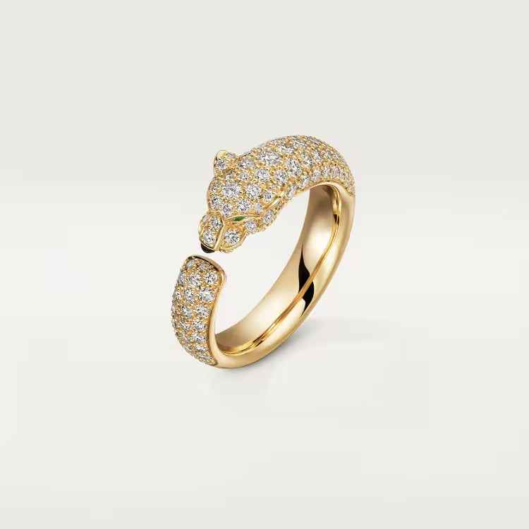 [Love Lucky]PANTHERE FULL DIAMOND SMALL RING