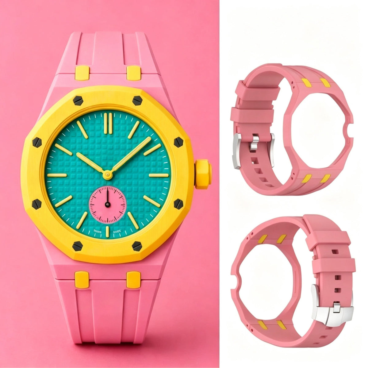 Bracelet en caoutchouc exclusif Royal Oak Pop