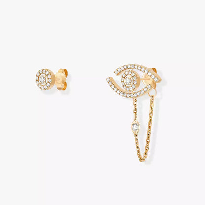 [Love Lucky]Lucky Eye Diamond Earrings