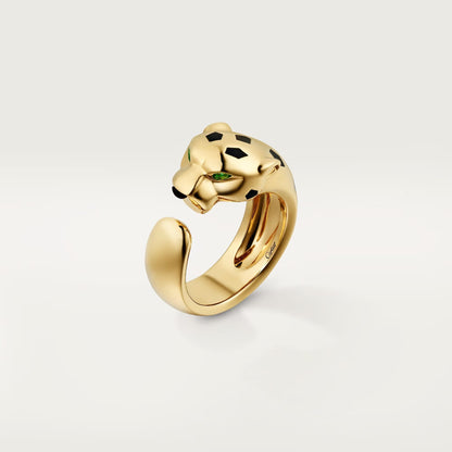 [Love Lucky]PANTHERE SPOTTED MEDIUM RING