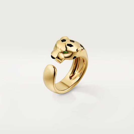 [Love Lucky]PANTHERE SPOTTED MEDIUM RING