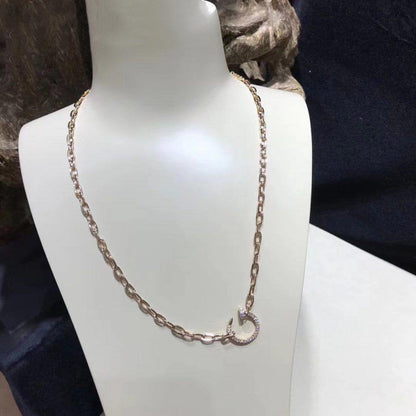[Love Lucky]JUSTE NECKLACE FULL DIAMONDS