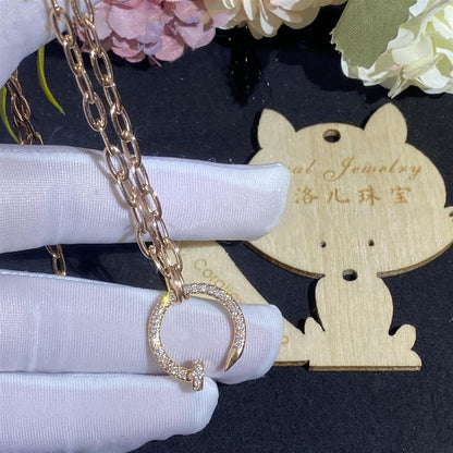 [Love Lucky]JUSTE NECKLACE FULL DIAMONDS